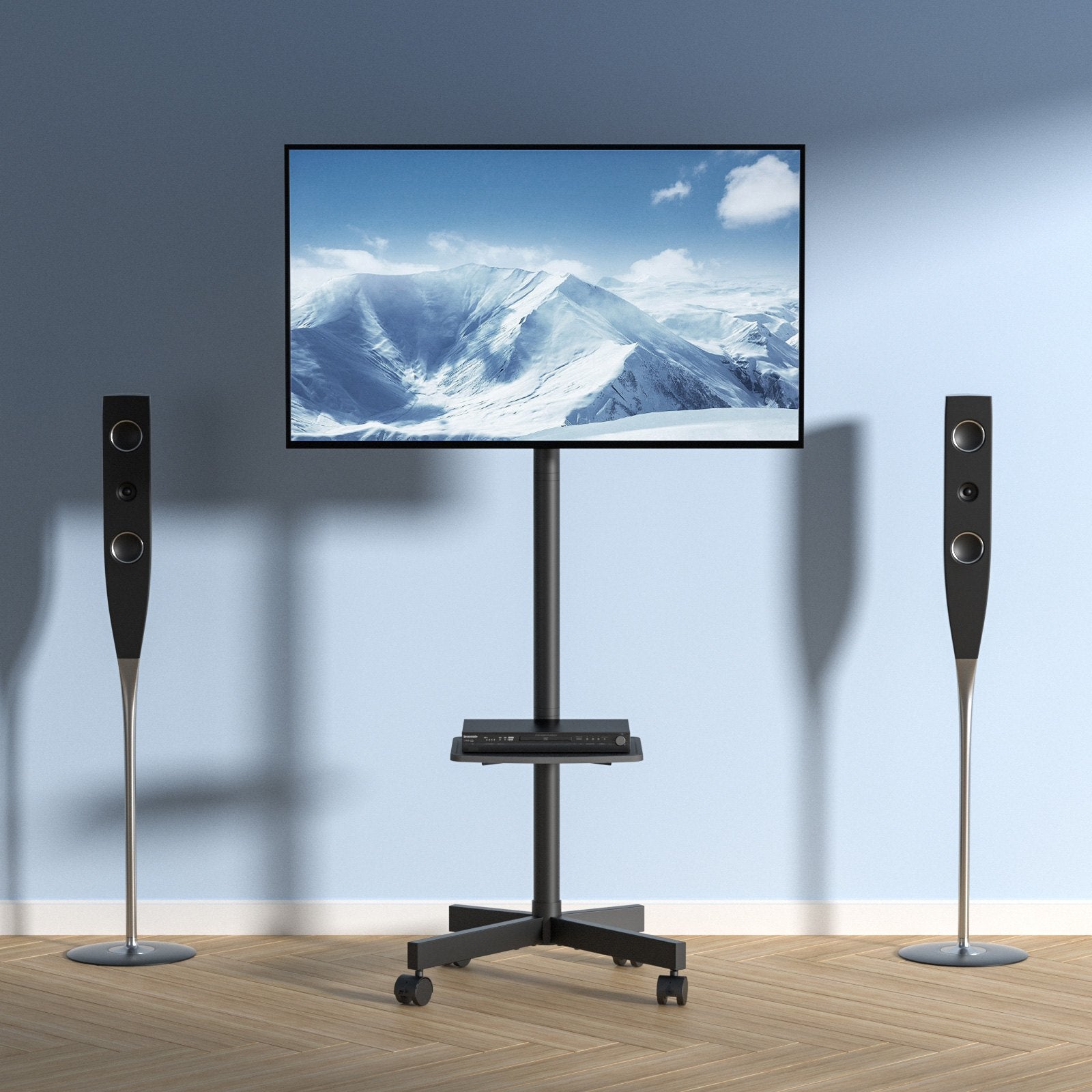 VEVOR Mobile TV Stand