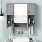 35'' X 28'' Modern Wall Mounted Bathroom Storage Cabinet