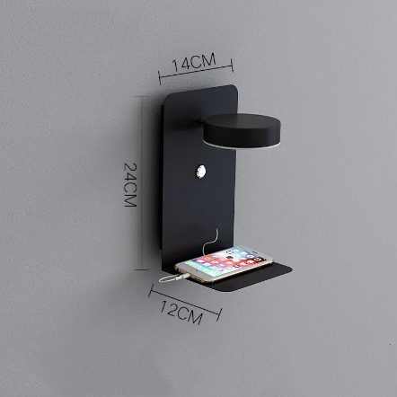 USB Charging Bedside Lamp | Minimalist Design