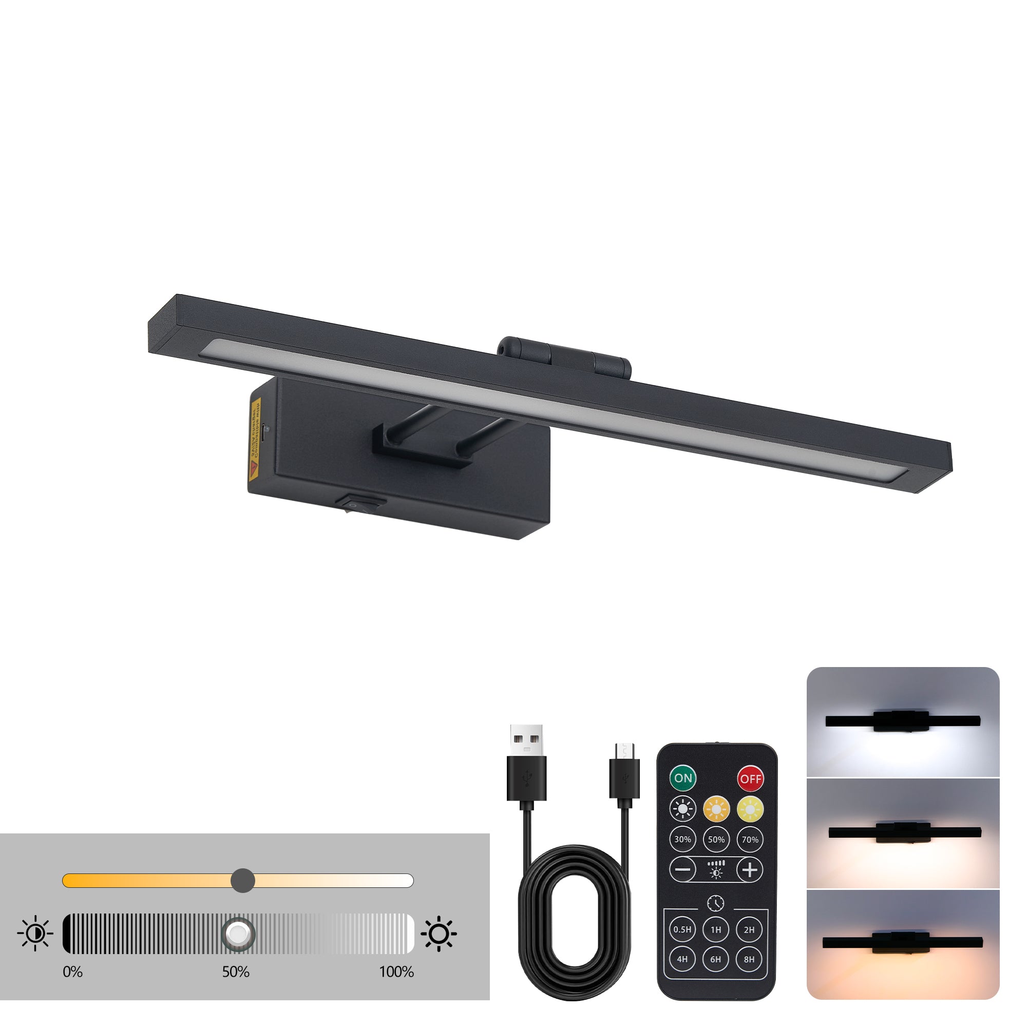 Picture Light Battery Operated With Remote