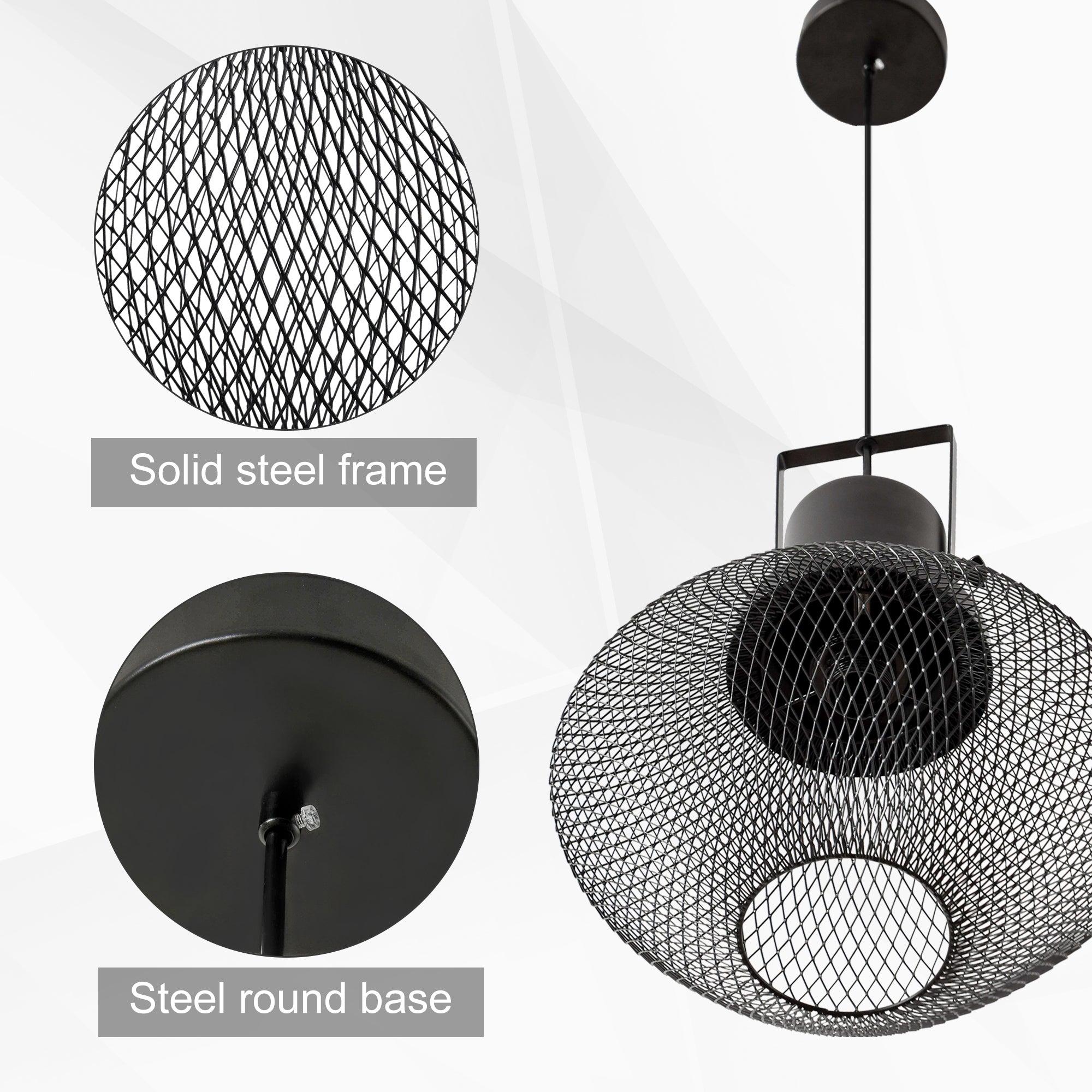 Industrial Pendant Light Fixtures with Adjustable Hanging Chain