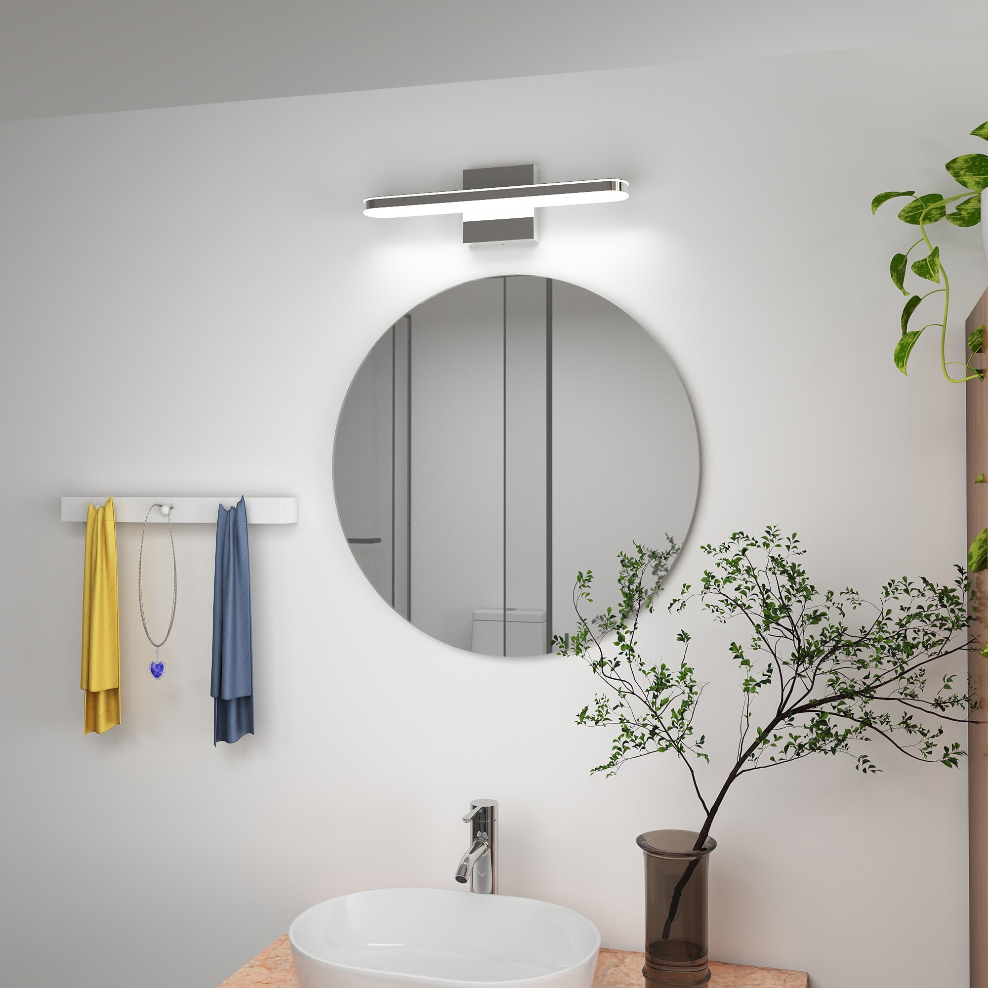 LED Bathroom Vanity Light Bar Dimmable Bathroom Light Fixtures Modern