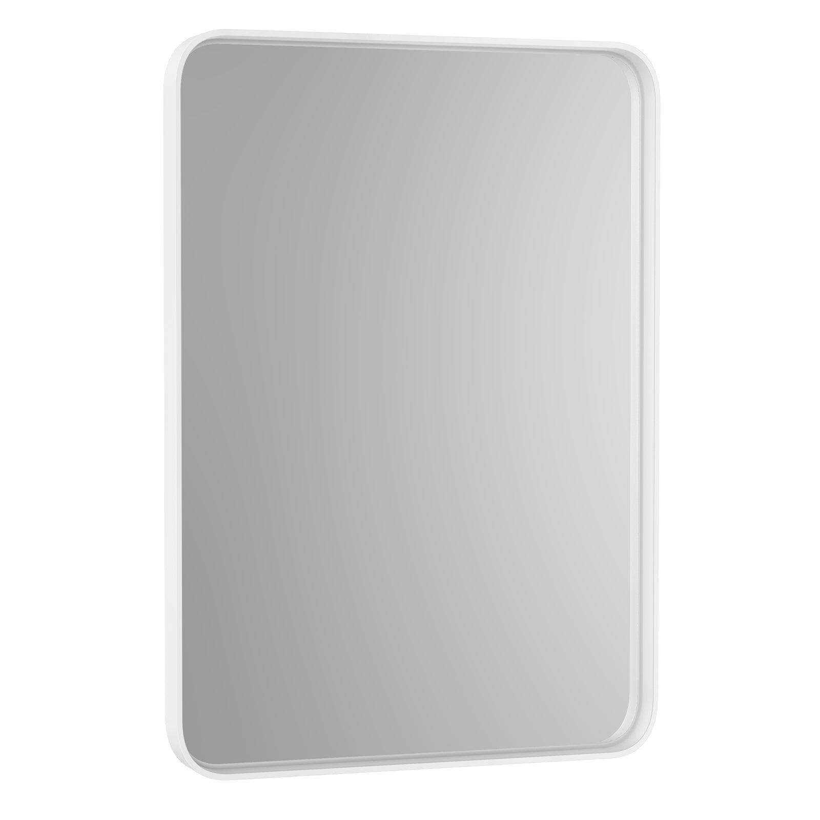 Wall Mirror With Rectangular Metal Frame