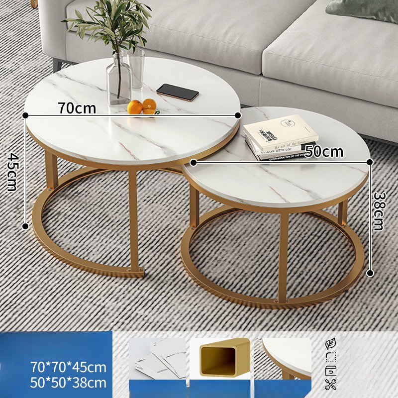 Round Coffee Table | Lift-Top Modern Design