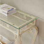 Modern Glass Console Table | 2-Tier Structure