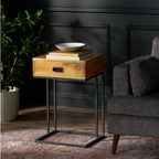 Modern C-Shaped Side Table | 2-Layer Structure