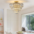 Gold Crystal Chandeliers