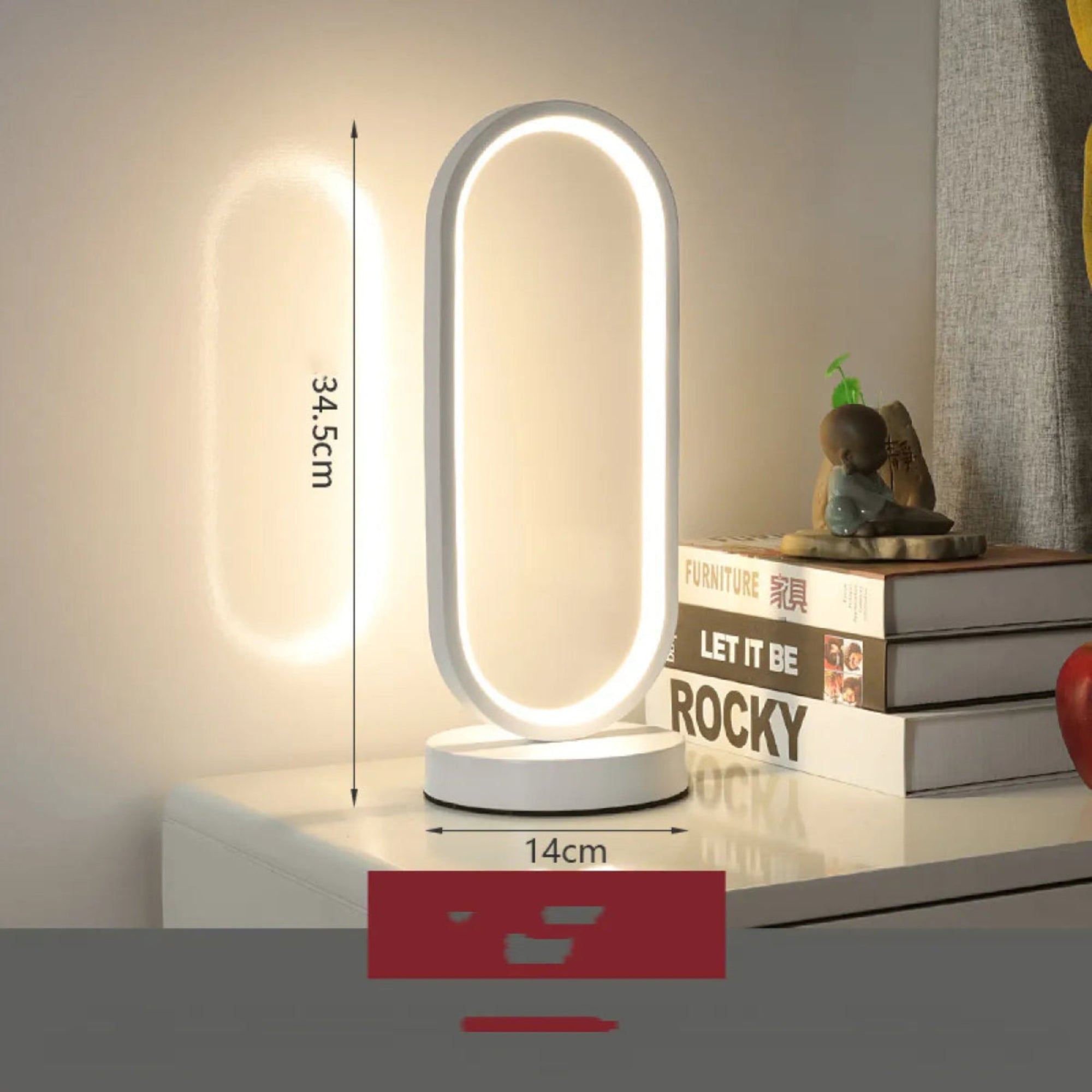 Remote Control Bedside Lamp | Modern Design