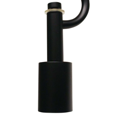 Satin Black Pendant Light Fixture For 3 Lights