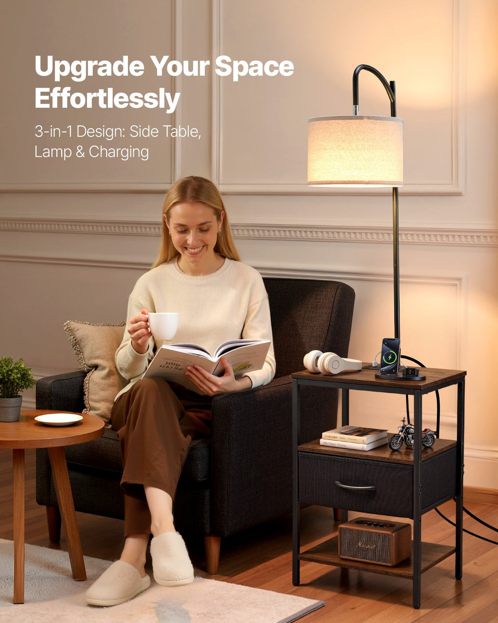Floor Lamp With Table