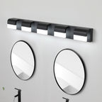 Modern Bathroom Vanity Lighting 5-Light LED Vanity Lights Over Mirror