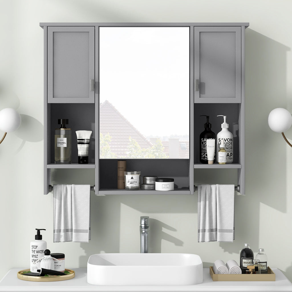 35'' X 28'' Modern Wall Mounted Bathroom Storage Cabinet