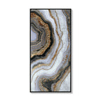 Black And Gold Abstract Wall Art Small Size Home Wall Decoration Moder