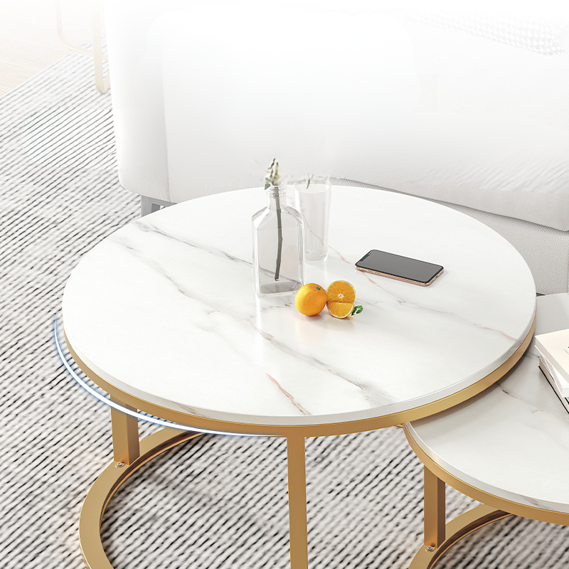 Round Coffee Table | Lift-Top Modern Design