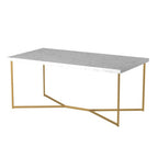 Modern Metal Coffee Table | Lift-Top Design