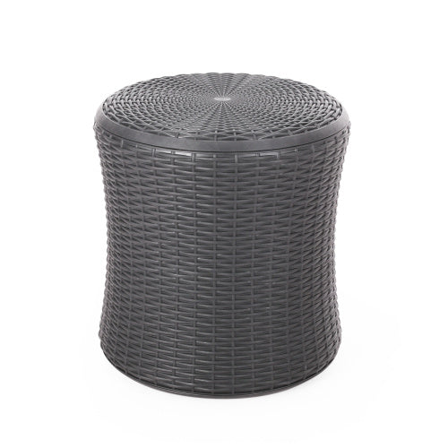 Modern Dark Gray Coffee Table | 2-Layer Design