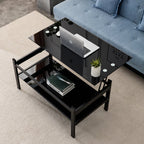 Glass Coffee Table | Lift Top Design