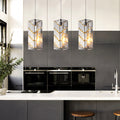 4inch Modern Crystal Pendant Light 3 Pack