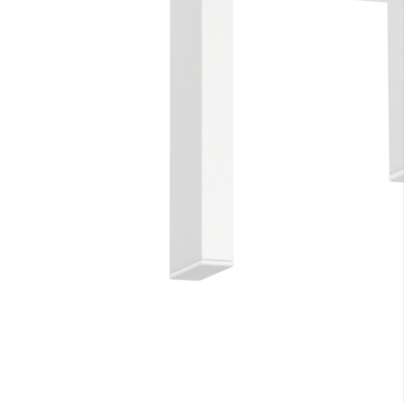 White Glass Coffee Table |  2-Layer Design