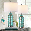 Cottage Nautical Accent Table Lamp Set Of 2