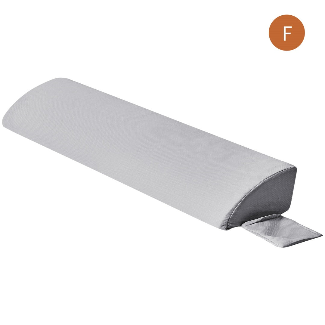 Bed Wedge Pillow With Headboard - High-density Foam Fills The Gap Betw