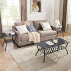 Retro Coffee Table Set | 2-Layer Structure