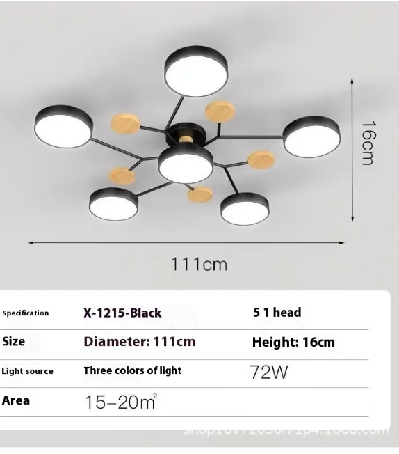 Living Room LED Ceiling Lamp | Modern Design