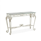 Modern Glass Console Table | 2-Tier Structure