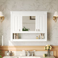 35inch Bathroom Wall Cabinet With Mirror