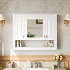35inch Bathroom Wall Cabinet With Mirror