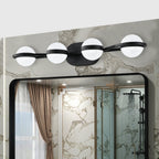Same As W1340P143677 L2001-B-4 30 Black Minimalist LED Bathroom Vanity
