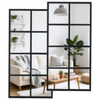 Window Pane Mirror