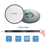 6PK 12 Inch Dimmable LED Flush Mount Ceiling Light