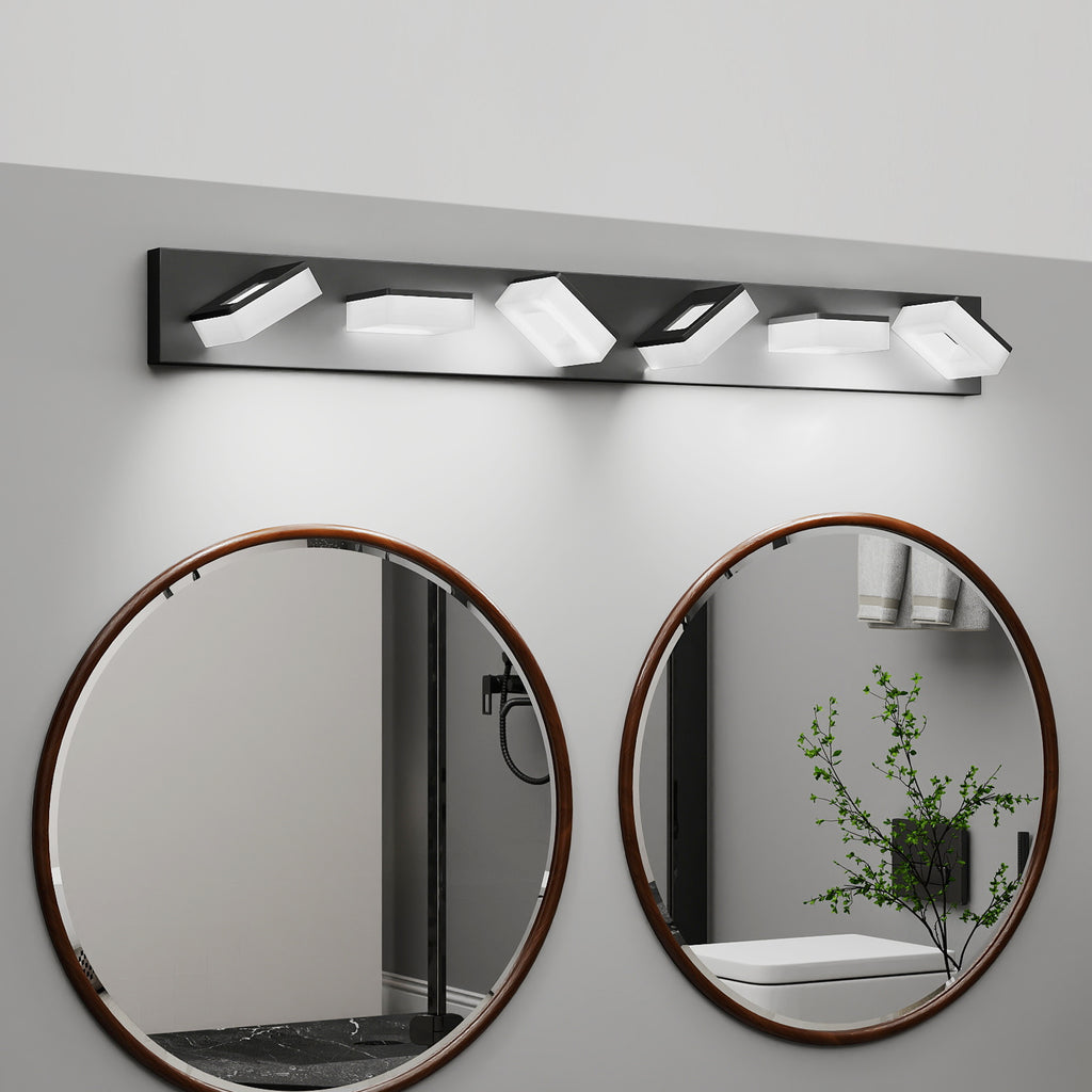 LED Modern Bathroom Vanity Light Fixtures 6-Light