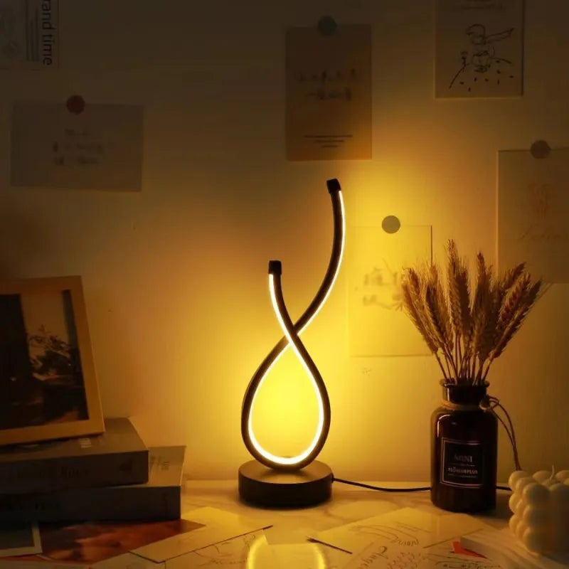 LED Table Lamp | Modern Heart Design