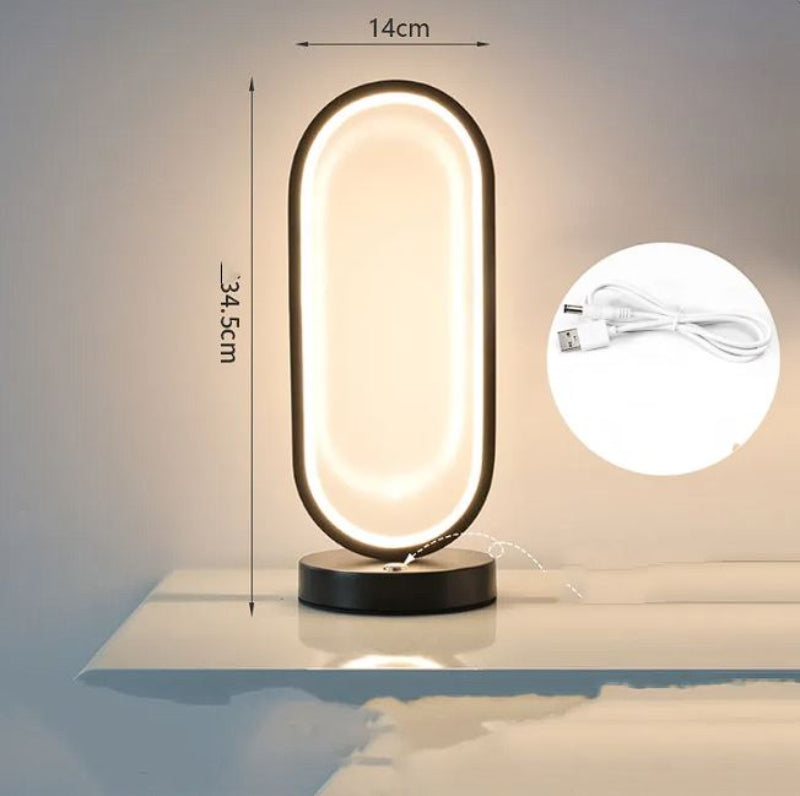 Modern Bedside Lamp | Touch Control Design