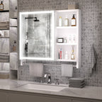 LED Mirror Storage Cabinet | Modern Design