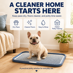 Dog Potty Tray With Removable Grating