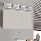 Modern Bathroom Vanity Lighting 4-Light LED Vanity Lights Over Mirror