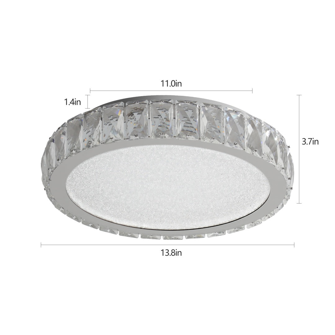 Crystal LED Ceiling Light