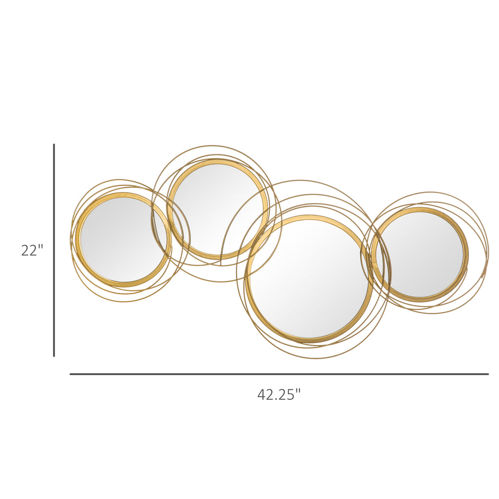 42.25" Circle Mirror for Wall