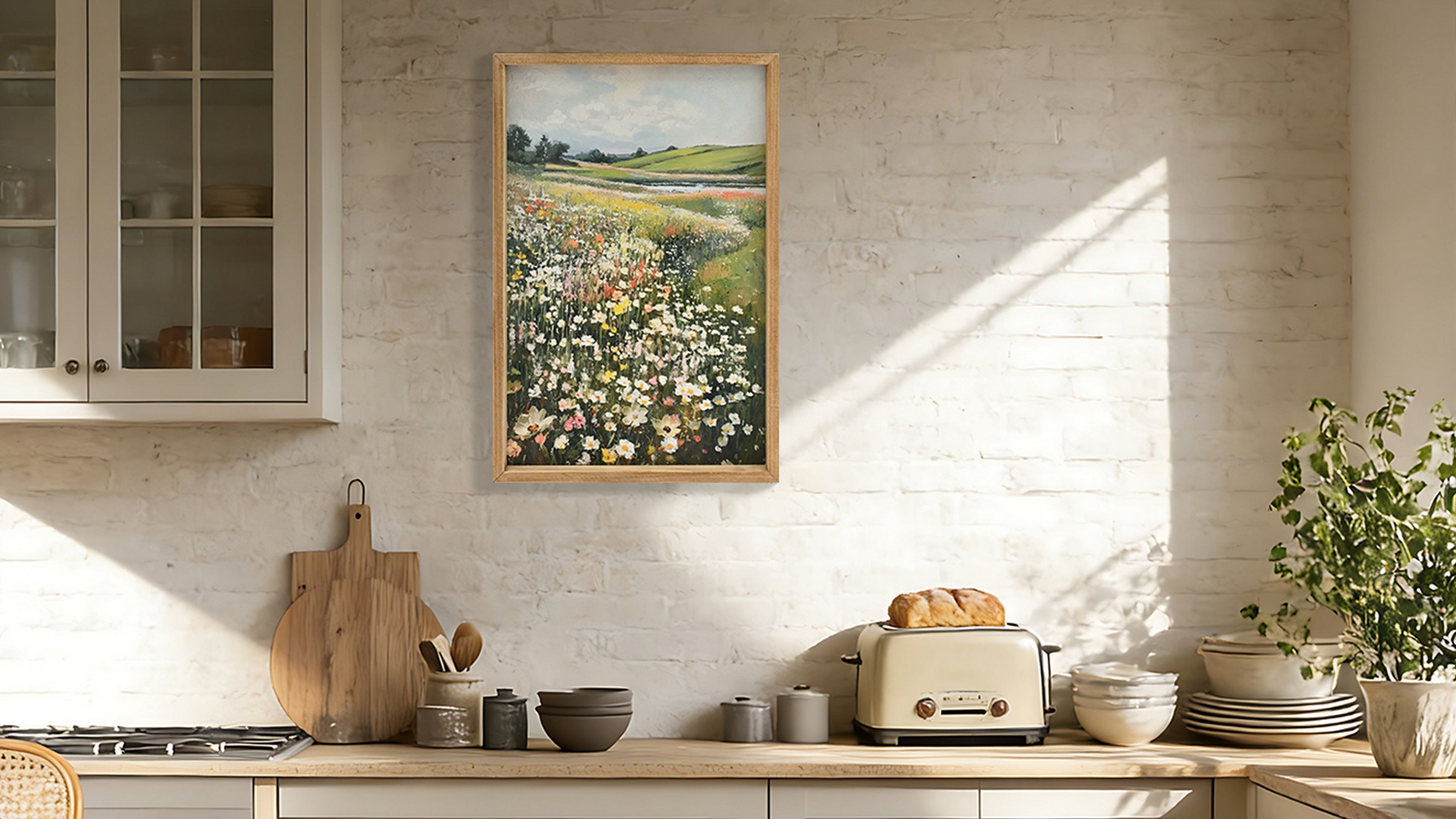 Framed Canvas Prints Art Vintage Decor