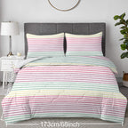 Striped Comforter Set Full Size
