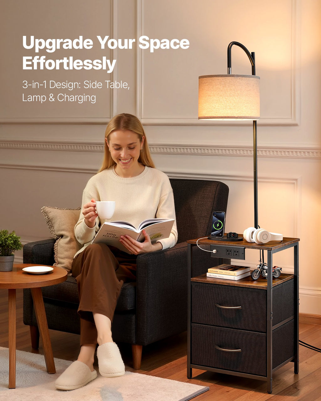 Floor Lamp With Table