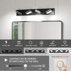 Modern Chrome LED Vanity Light