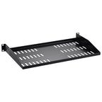 VEVOR 2PCS 1U Server Rack Shelf Depth Vented Rack Mount Shelf Tray