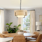 19.7in Farmhouse Boho Chandelier
