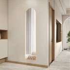 Full-Length Floor Mirror, 63 x 20 Inch, Free Standing or Wall Leaning