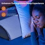 Bed Wedge Pillow With Headboard - High-density Foam Fills The Gap Betw