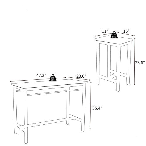 5-Piece Kitchen Table Set | Minimalist Design